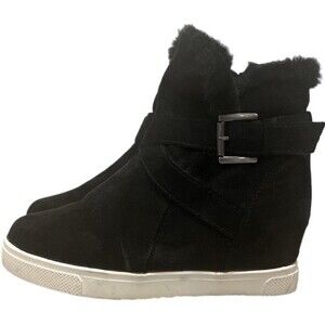 Steve Madden Girls J-Rockky Hidden Wedge Sneaker SZ 13 (little kid) EUC